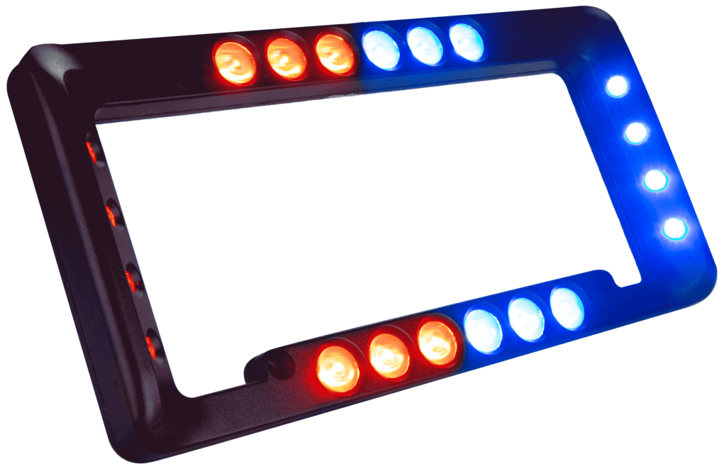 emergency lighting led crossfire license plate vehicle lights