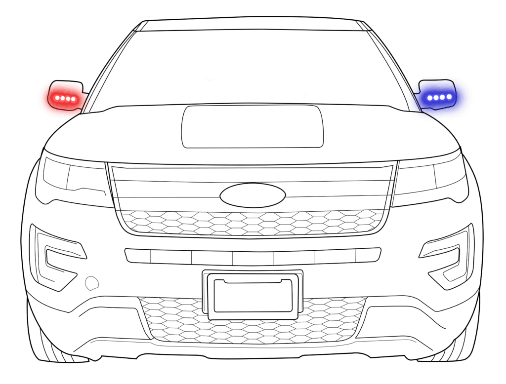 Emergency Vehicle Lighting (HG2 Mirror Lights )