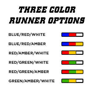 HG2 Side Runner Three Color Options