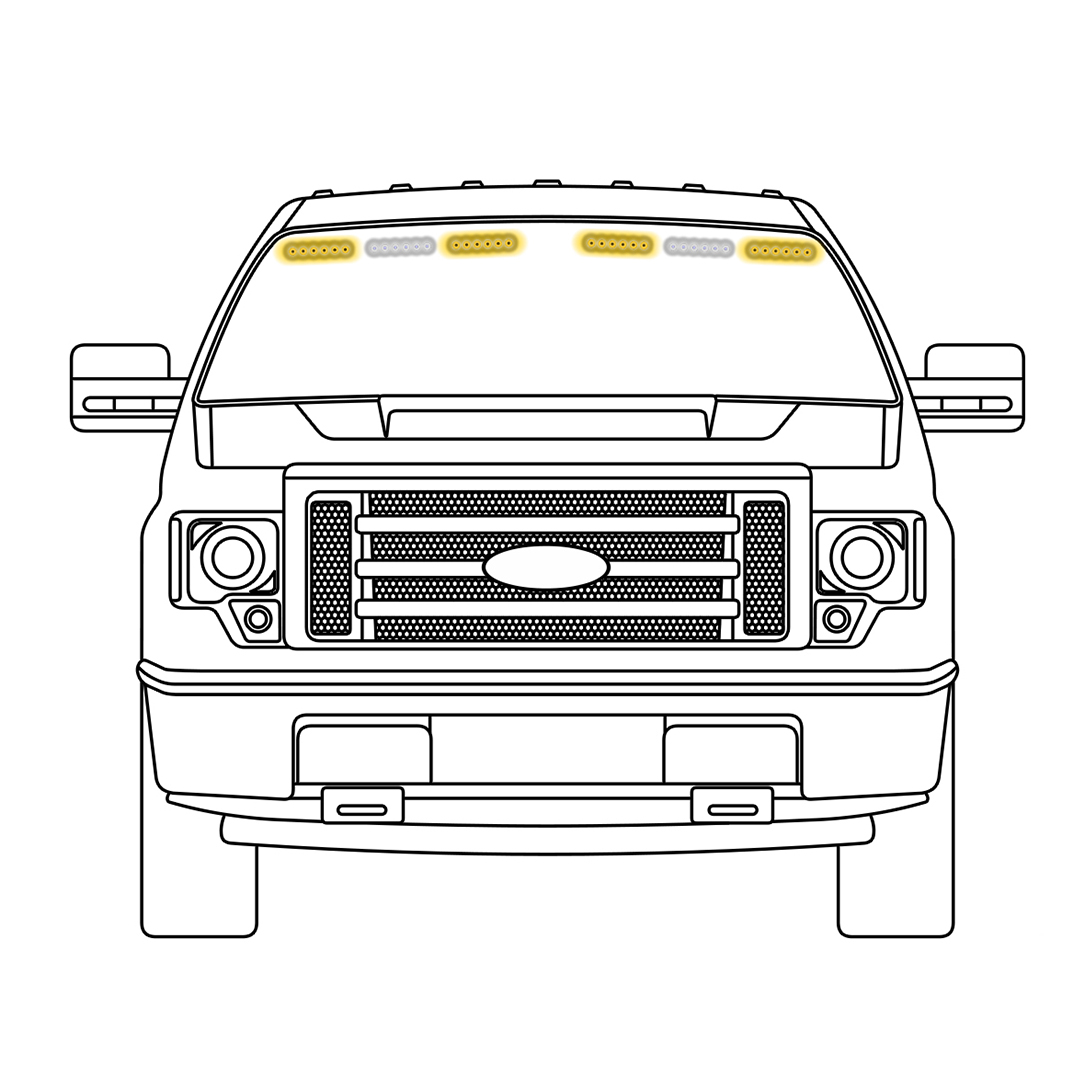Front Visor F-150