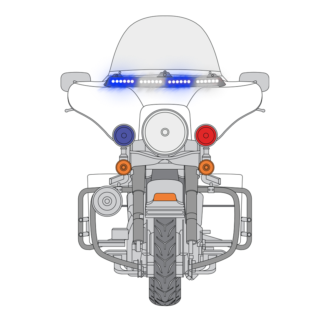 FrontFairing-Blue/white